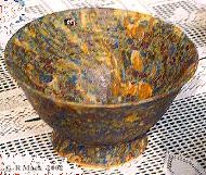 Mottled Stoneware Bowl