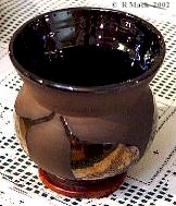 Black and Gold Vase