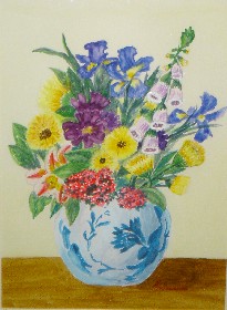 Flowers in a Vase